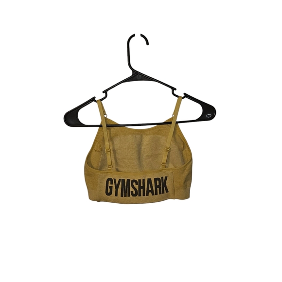 Gymshark Flex Strappy Sports Bra-Small-Womens-Yellow - Picture 4 of 4